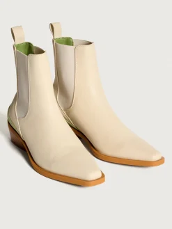 Mujer HOFF Botas Y Botines|BOOT COWBOY RODEO OFF WHITE