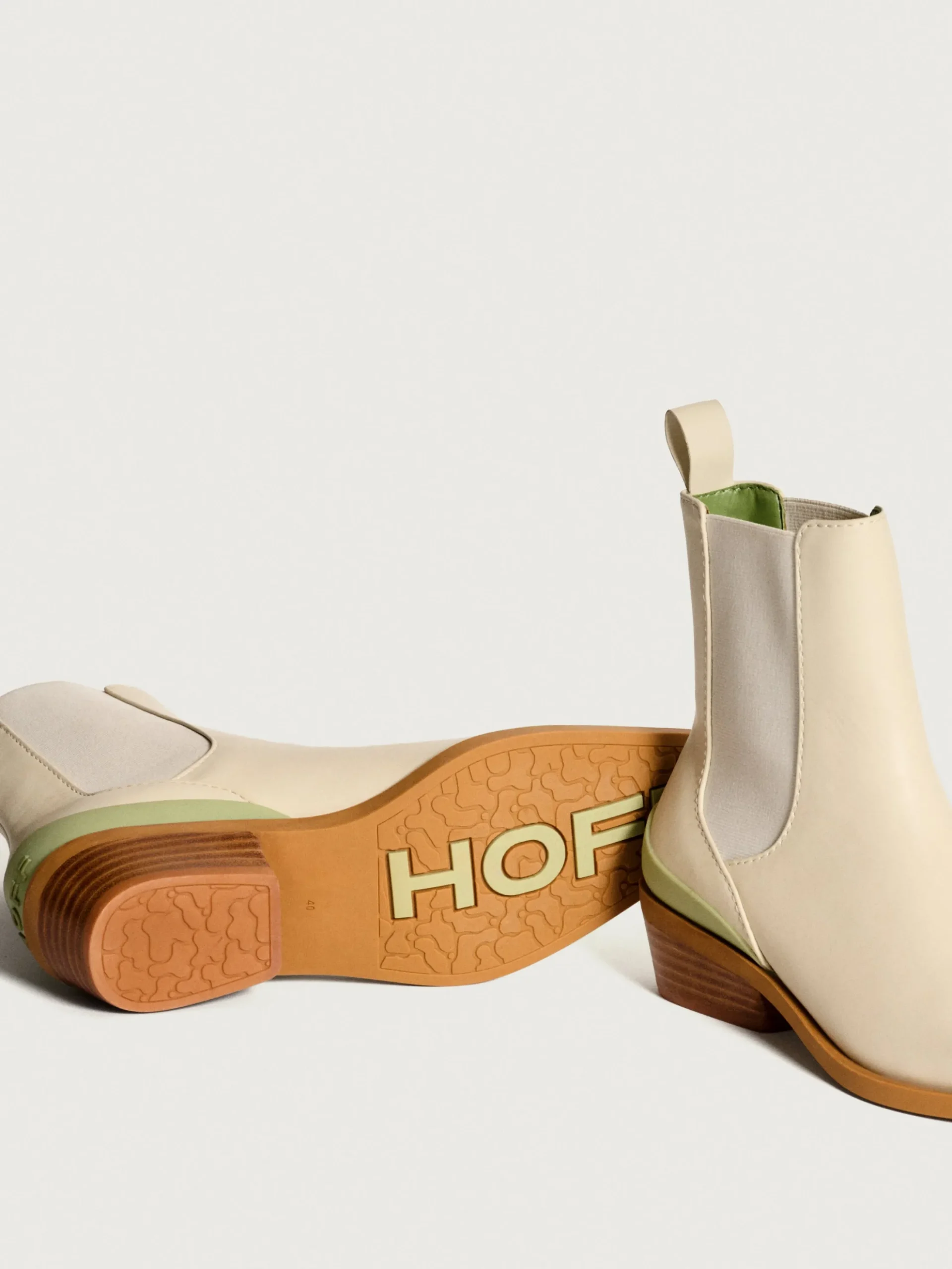 Mujer HOFF Botas Y Botines|BOOT COWBOY RODEO OFF WHITE