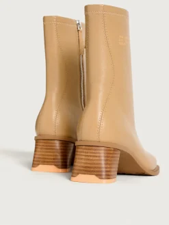 Mujer HOFF Botas Y Botines|BOTÍN TACÓN DATE BEIGE