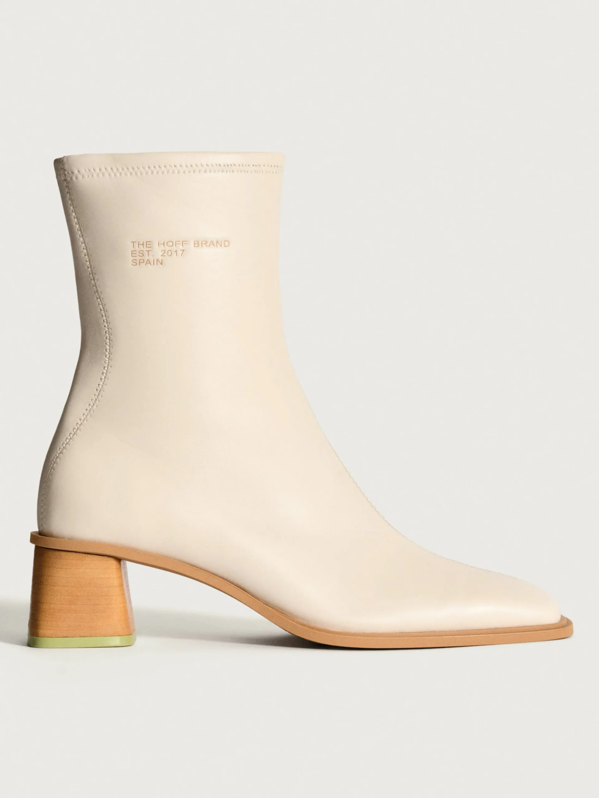 Mujer HOFF Botas Y Botines|BOTÍN TACÓN DATE OFF WHITE
