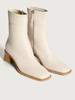 Mujer HOFF Botas Y Botines|BOTÍN TACÓN DATE OFF WHITE