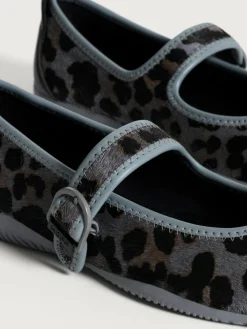 Mujer HOFF Zapato Plano|MARY JANE SCALA ANIMAL PRINT GRIS