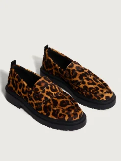 Mujer HOFF Zapato Plano|MOCASÍN SCHOOL ANIMAL PRINT MARRÓN