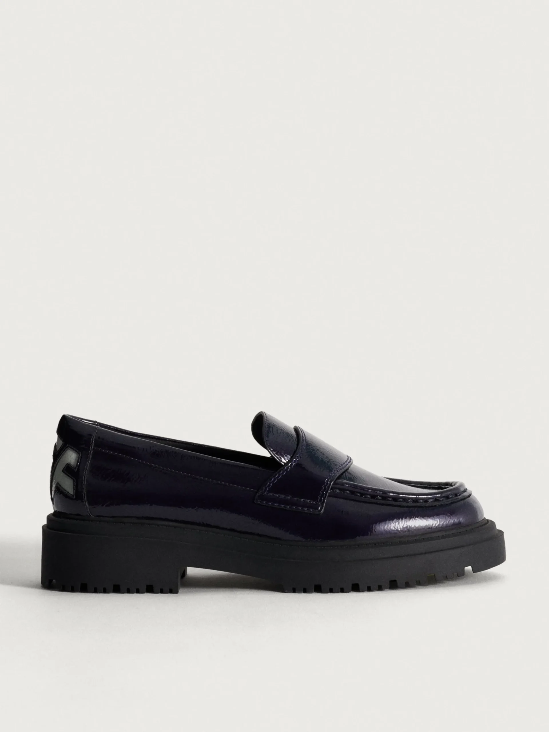 Mujer HOFF Zapato Plano|MOCASÍN SCHOOL AZUL
