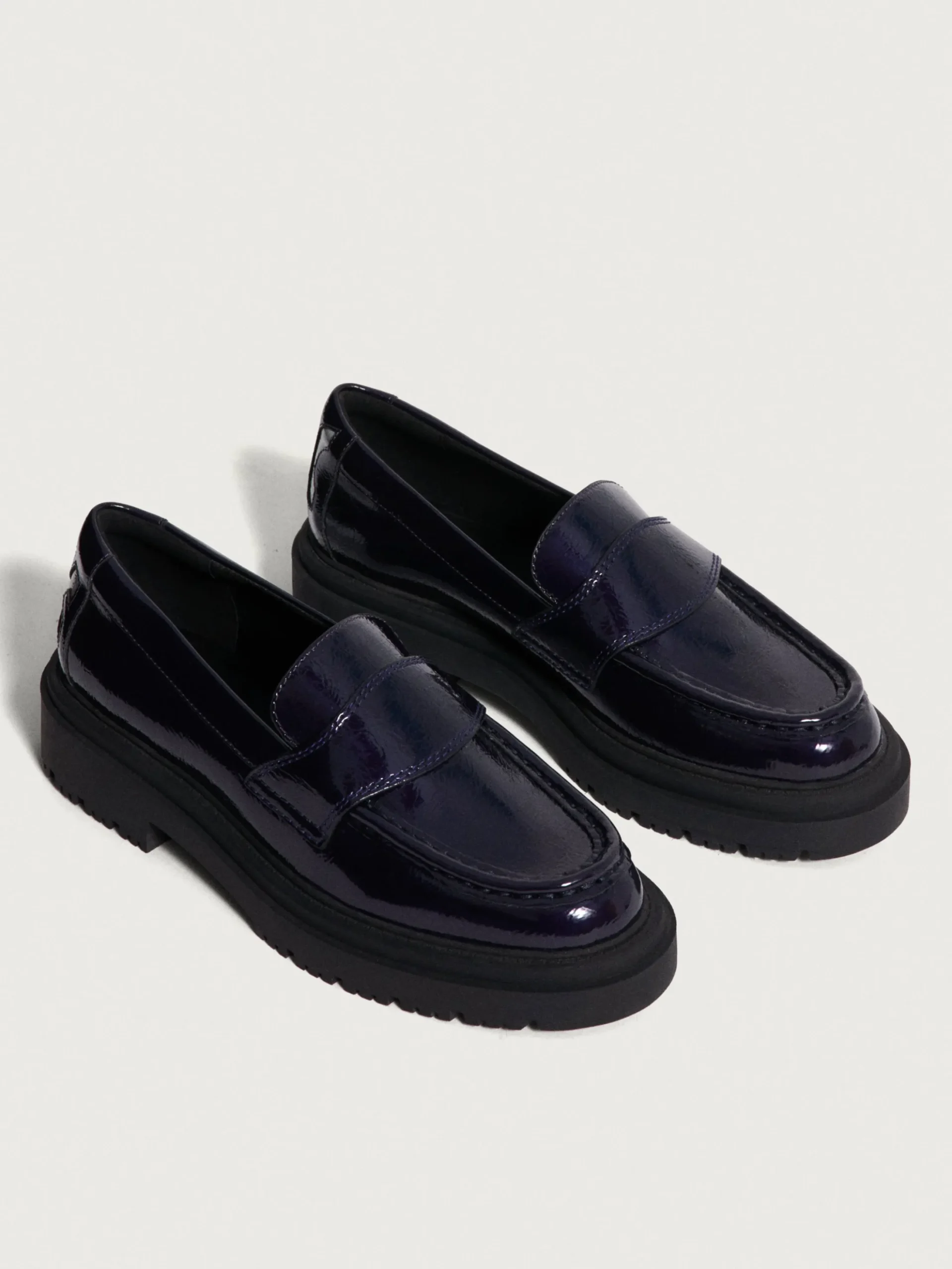 Mujer HOFF Zapato Plano|MOCASÍN SCHOOL AZUL