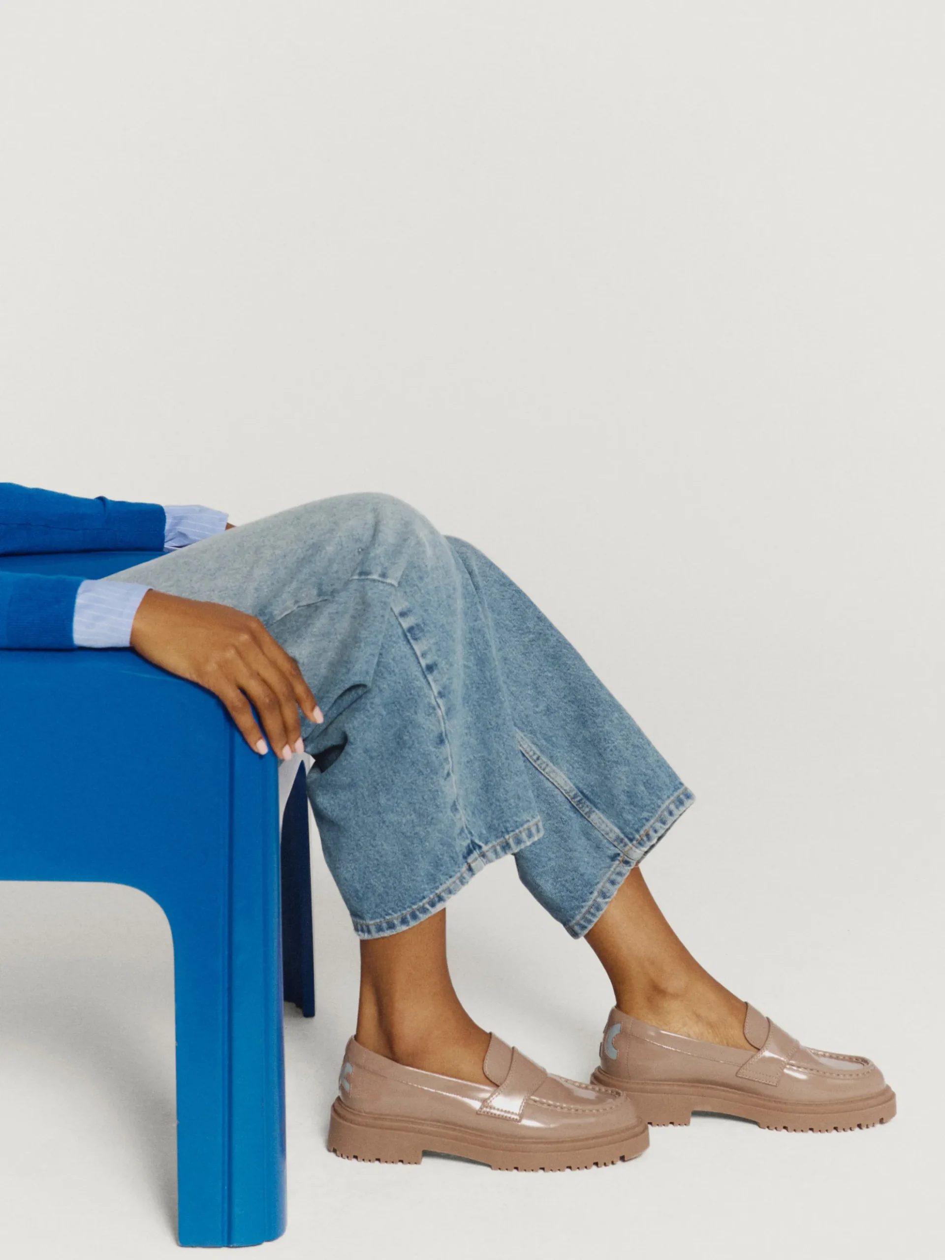 Mujer HOFF Zapato Plano|MOCASÍN SCHOOL TOPO