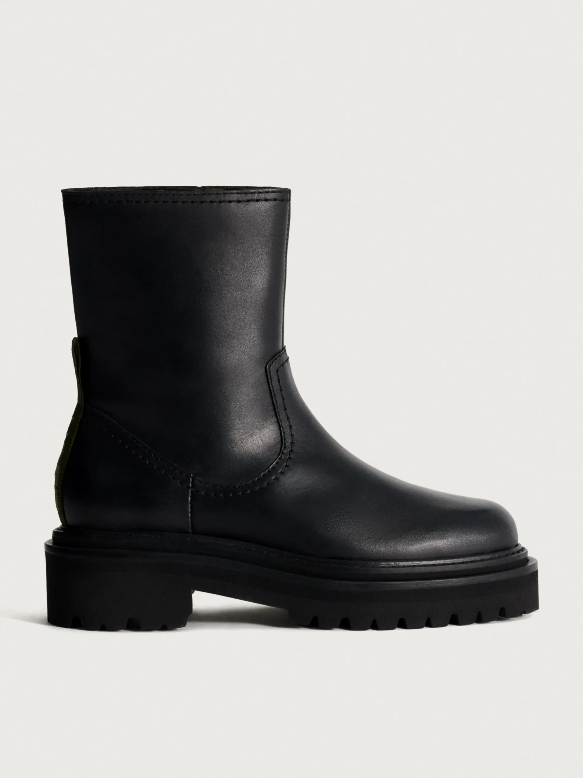 Mujer HOFF Botas Y Botines|OFFICE BLACK LEATHER BOOT