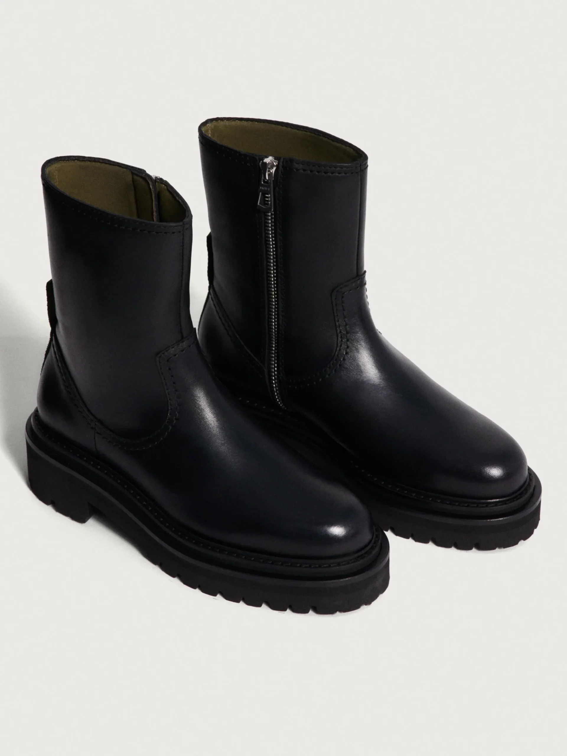 Mujer HOFF Botas Y Botines|OFFICE BLACK LEATHER BOOT