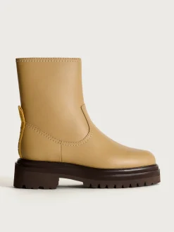 Mujer HOFF Botas Y Botines|OFFICE OCHRE LEATHER BOOT