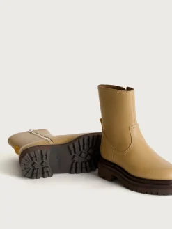 Mujer HOFF Botas Y Botines|OFFICE OCHRE LEATHER BOOT