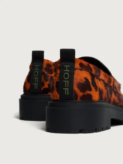 Mujer HOFF Zapato Plano|SCHOOL ANIMAL PRINT ORANGE LOAFER